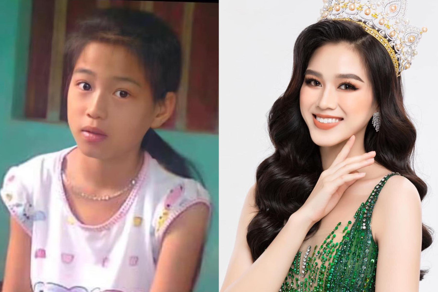 Đỗ Thị Hà sở hữu vẻ ngoài đáng yêu lúc bé. Bản thân người đẹp luôn trân trọng khoảng thời gian này và không hề ngại khi bị gọi “hoa hậu quê mùa