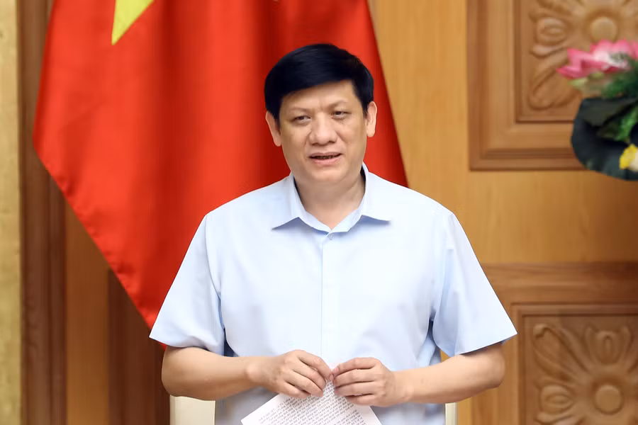 Bộ trưởng Bộ Y tế Nguyễn Thanh Long (ảnh báo Sức khỏe đời sống).