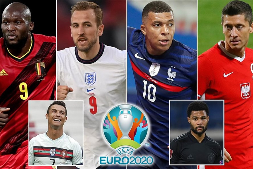Những tên tuổi lớn nhất chưa chắc đã ghi nhiều bàn thắng nhất tại Vòng chung kết EURO. Ảnh: Daily Mail