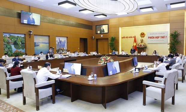 Toàn cảnh Phiên họp. (Ảnh: Doãn Tấn/TTXVN) Toàn cảnh Phiên họp. (Ảnh: Doãn Tấn/TTXVN)