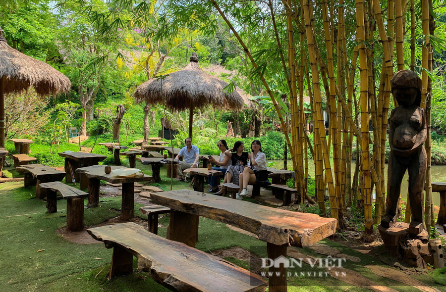 Một điểm nghỉ ngơi rất tuyệt vời ở Akõ Dhông. Ảnh Duy Hậu.