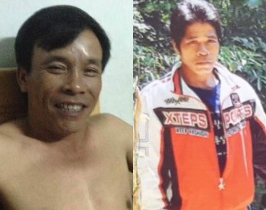 Đối tượng Huê (trái) và Kiếu. Ảnh Công an cung cấp