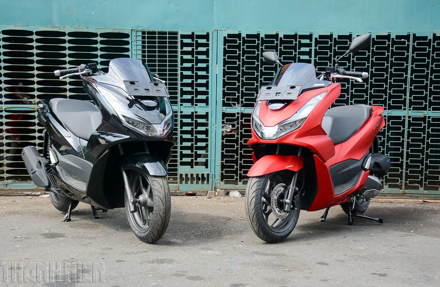  Honda PCX 160 được một chuyên kinh doanh xe máy nhập khẩu tại Việt Nam nhập về từ Indonesia - Ảnh: Trần Hoàng