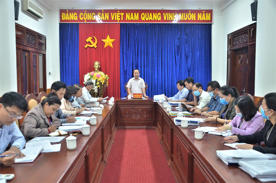 Quang cảnh buổi làm việc. Ảnh: Phương Linh Quang cảnh buổi làm việc. Ảnh: Phương Linh