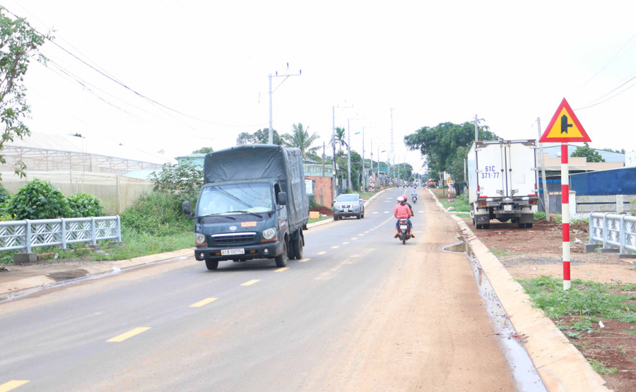 Dự án nâng cấp, mở rộng đường Phạm Ngọc Thạch đến nay đã cơ bản hoàn thành. Ảnh: Quang Tấn