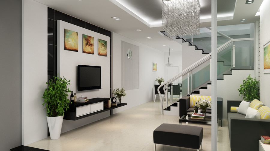 Theo phong thủy, gia chủ không nên bài trí cầu thang ở hướng Đông Bắc và Tây Nam. (Ảnh minh họa)