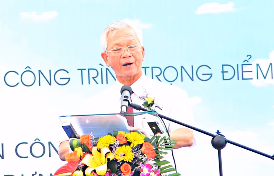 Ông Nguyễn Chiến Thắng khi còn là Chủ tịch UBND tỉnh Khánh Hòa-Ảnh: Phan Lê