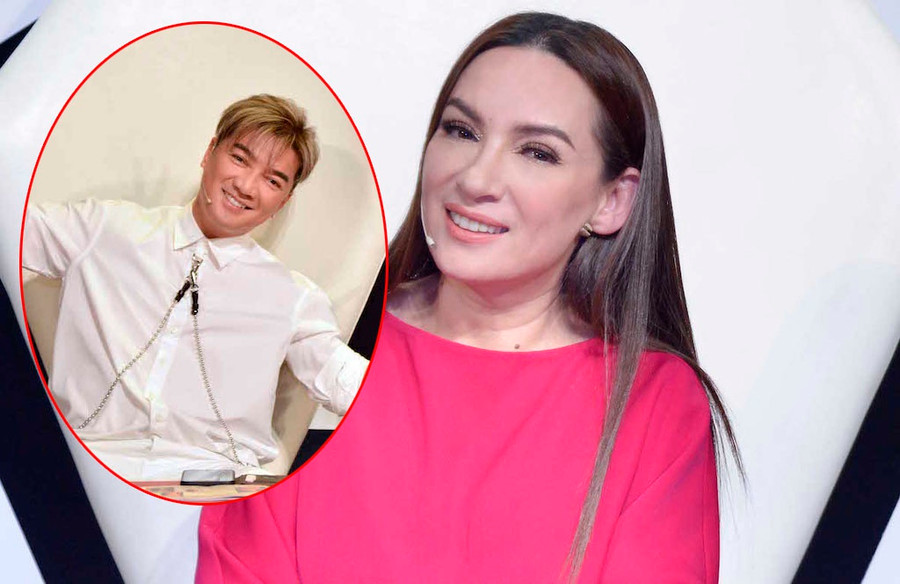 Phi Nhung khẳng định trong mắt mình, Đàm Vĩnh Hưng mặc gì cũng đẹp. ẢNH: BTC