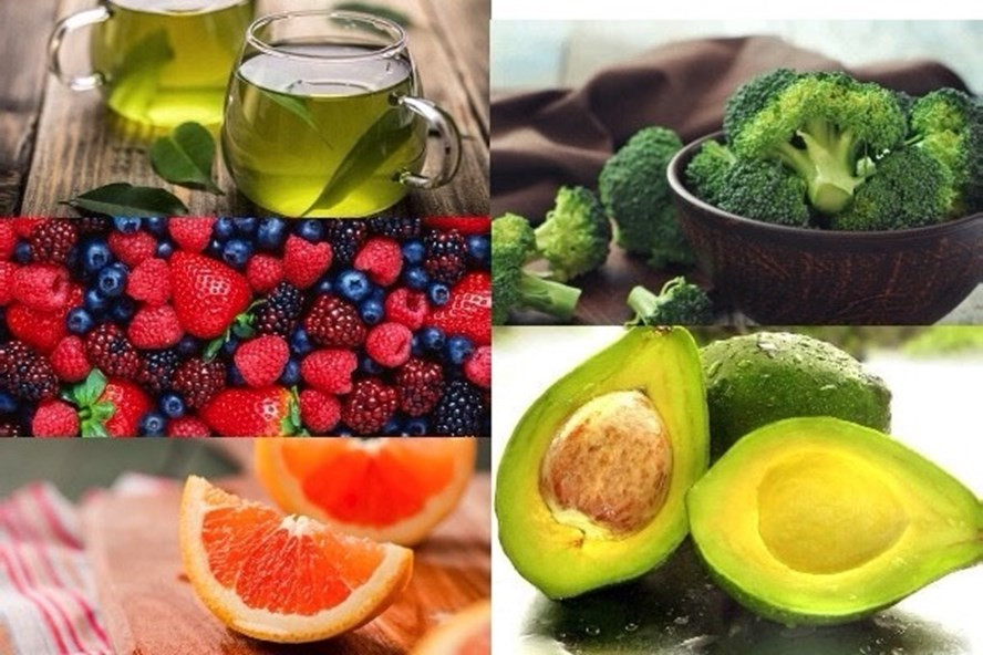 Một số loại thực phẩm quen thuộc trong bữa ăn hàng ngày được cho là có tác dụng rất tốt đối với sức khỏe não bộ. Ảnh đồ họa: Minh Anh