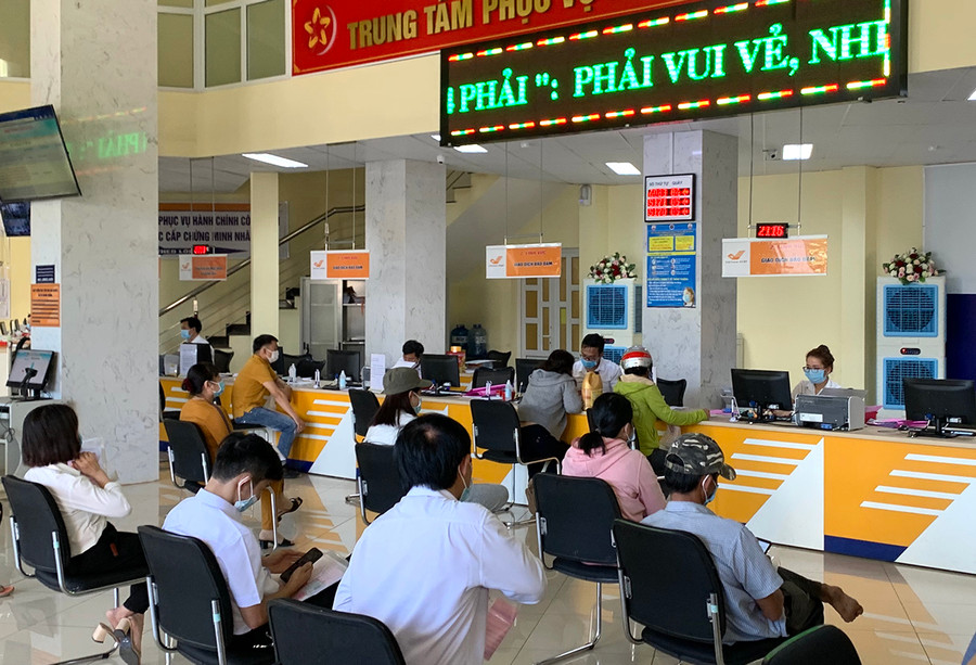  Việc triển khai thí điểm Hệ thống Thông tin dịch vụ công 1022 tỉnh Gia Lai được bắt đầu từ ngày 17-5-2021. Ảnh: Hà Duy