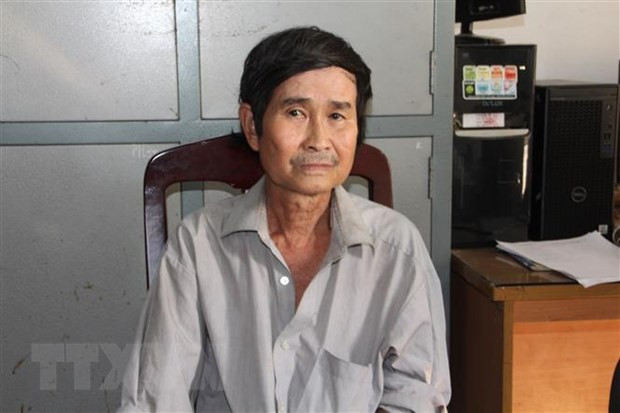 Đối tượng Nguyễn Thành Nghĩa tại cơ quan công an. (Ảnh: Thanh Tân/TTXVN) Đối tượng Nguyễn Thành Nghĩa tại cơ quan công an. (Ảnh: Thanh Tân/TTXVN)