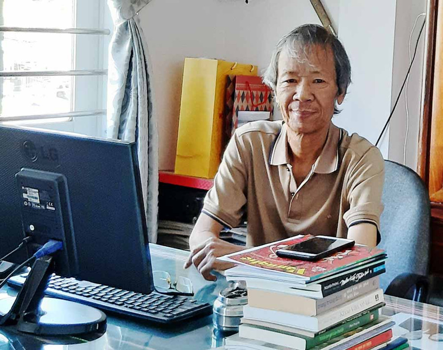 Nhà giáo Chử Anh Đào. Ảnh: Nguyễn Quang Tuệ