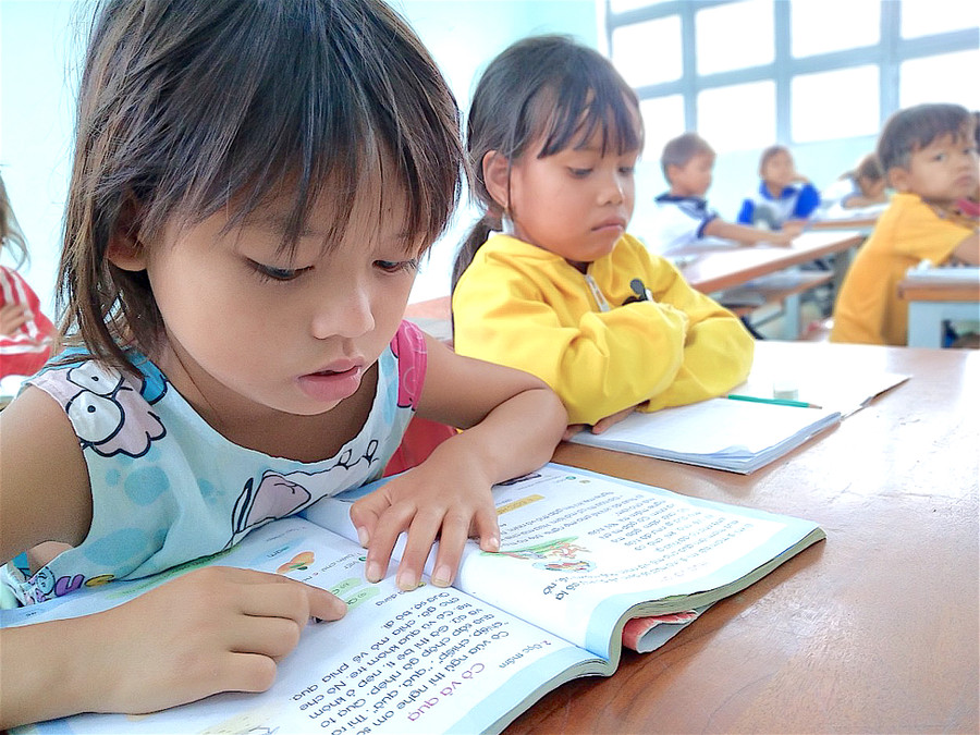 3-Ngành GD-ĐT cùng các trường đều quyết tâm không để học sinh thiếu SGK trong năm học mới. Ảnh: Mộc Trà.