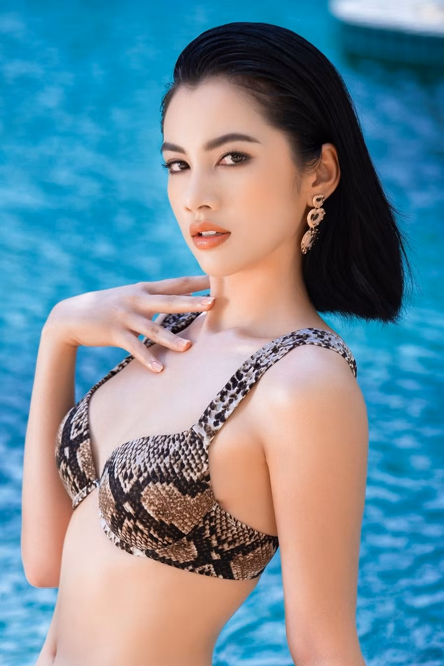 Sau thời gian thử sức với nhiều hình ảnh khác nhau, người đẹp An Giang quyết định theo đuổi phong cách gợi cảm. ẢNH: TL