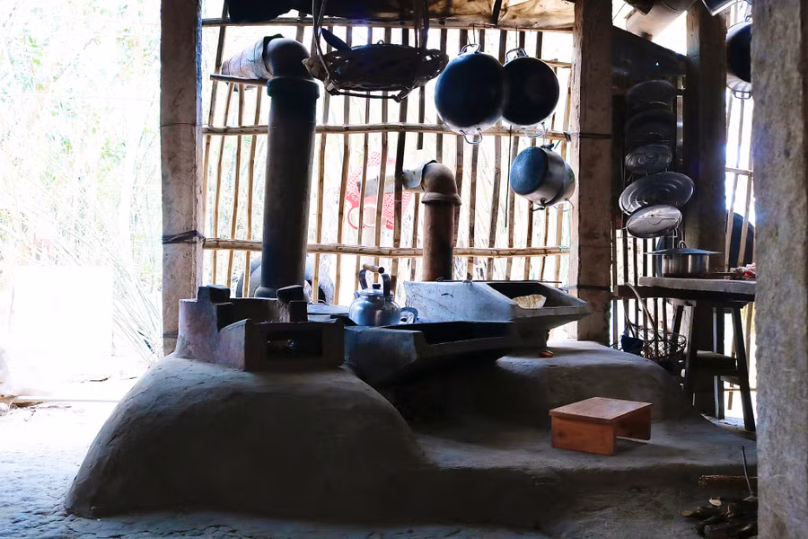  Bâng khuâng, thương nhớ quê nhà với hình ảnh góc bếp-Ảnh: Duy Tường