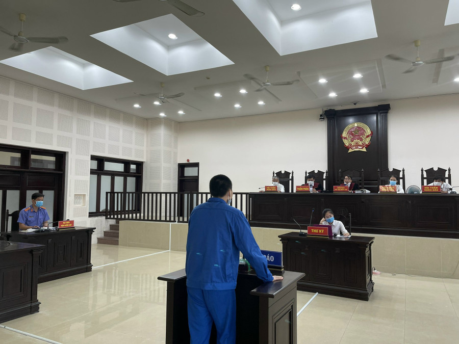 Xiao Guiping bị đưa ra xét xử - ẢNH: NGUYỄN TÚ