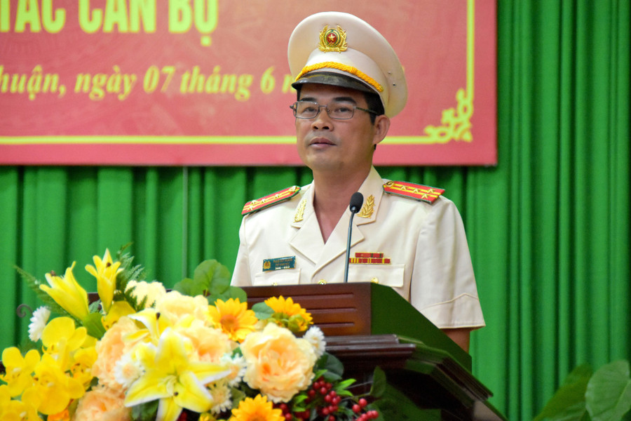 Đại tá Phạm Duy Hoàng, Phó Hiệu trưởng Trường Đại học An ninh nhân dân. (Ảnh: Báo Bình Thuận) Đại tá Phạm Duy Hoàng, Phó Hiệu trưởng Trường Đại học An ninh nhân dân. (Ảnh: Báo Bình Thuận)