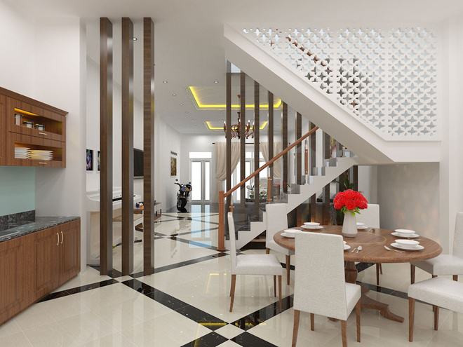 Cầu thang phải được làm từ những nguyên vật liệu có độ bền cao. (Ảnh minh họa)