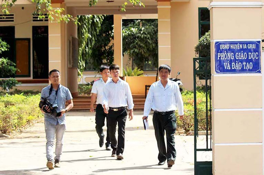 Phòng Giáo dục và Đào tạo huyện Ia Grai sai phạm hơn 600 triệu đồng. Ảnh: Thiên Di Phòng Giáo dục và Đào tạo huyện Ia Grai sai phạm hơn 600 triệu đồng. Ảnh: Thiên Di