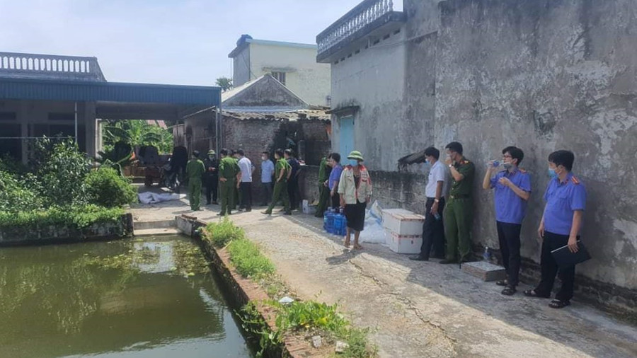  Án mạng kinh hoàng vừa xảy ra tại Thái Bình - ẢNH LT