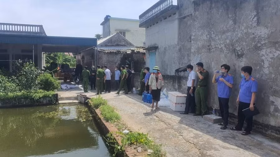  Án mạng kinh hoàng vừa xảy ra tại Thái Bình - ẢNH LT