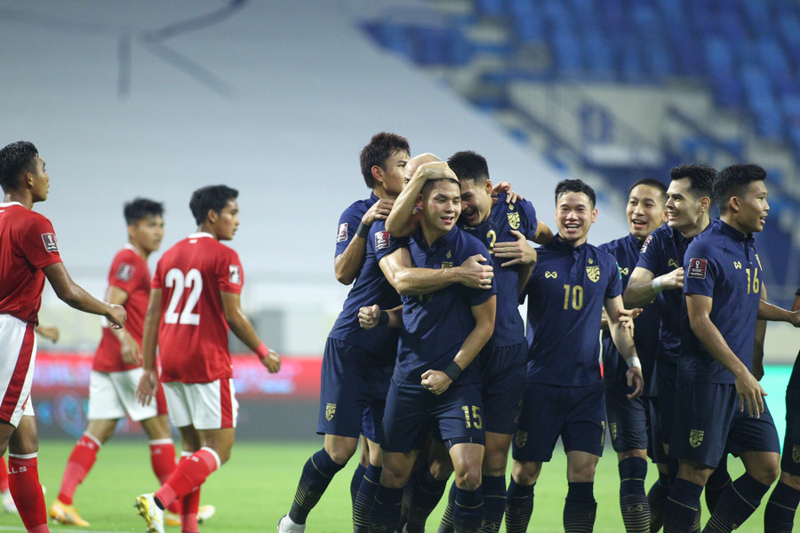 Dù ghi được 2 bàn nhưng Thái Lan không thể khai thác triệt để những điểm yếu của Indonesia. Ảnh: NGỌC LINH