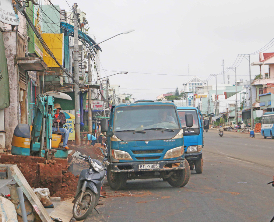 Các hạng mục xây dựng sẽ được đơn vị thi công đẩy nhanh tiến độ, hoàn thành trước mùa mưa của Gia Lai