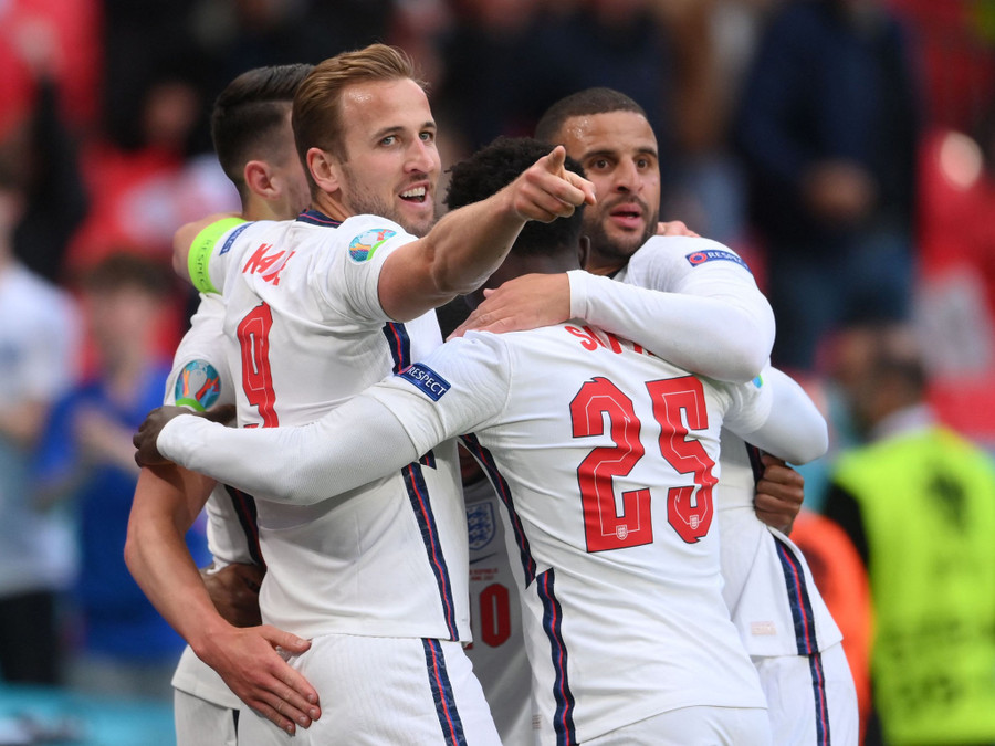 Đội tuyển Anh sẽ cần nhiều bản lĩnh và tài năng của Harry Kane ở vòng knock-out - Ảnh: AFP