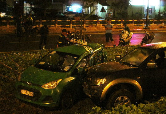 Hiện trường vụ tai nạn