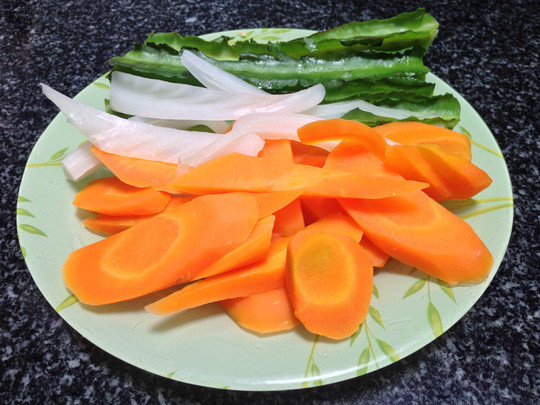 Rau củ luộc cho bữa ăn chay Rau củ luộc cho bữa ăn chay