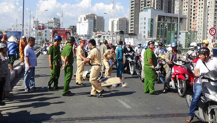 Hiện trường một vụ tai nạn