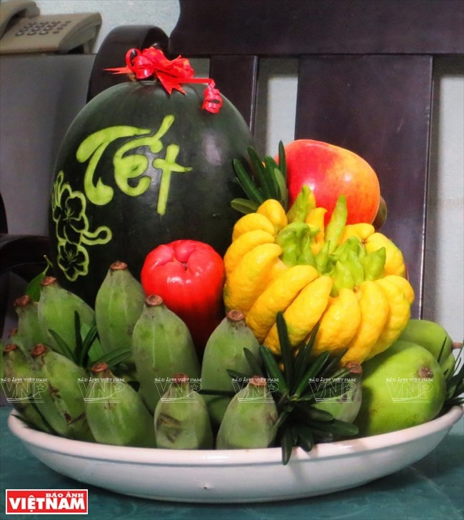 Mâm ngũ quả ngày Tết Mâm ngũ quả ngày Tết