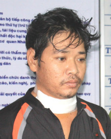 Nghi phạm Trần Tiên Hoàng. Ảnh: CAĐN.