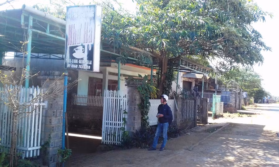  Quán cà phê nơi xảy ra vụ án mạng. Ảnh: Văn Ngọc