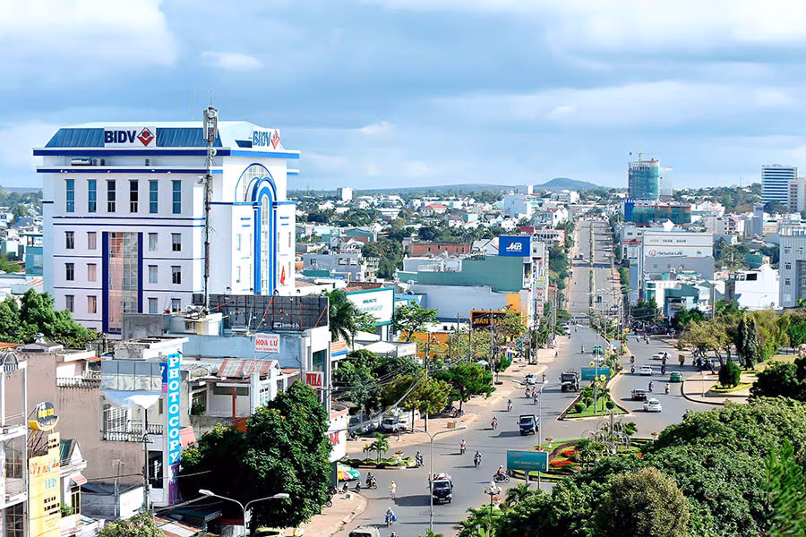 TP. Pleiku hôm nay. Ảnh: Đức Thụy