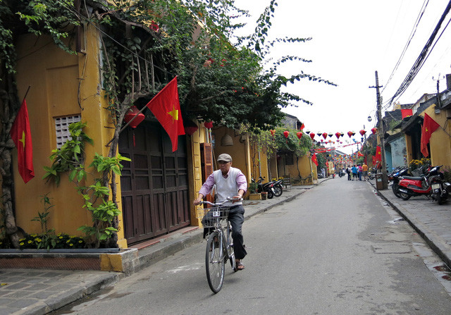 Không gian bình yên ngày Tết ở Hội An