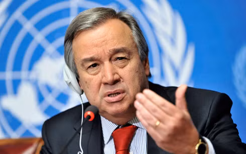 Tổng thư ký Liên Hợp Quốc Antonio Guterres.
