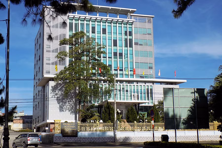 Trụ sở làm việc Liên cơ quan của tỉnh Gia Lai. Ảnh: T.N