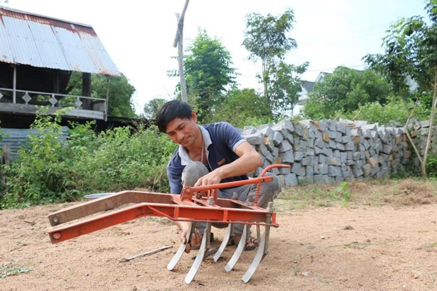 Nông dân. Ành: H.T