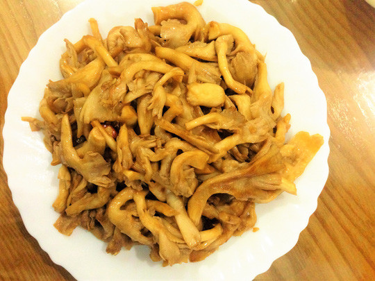 Nấm xào chay Nấm xào chay