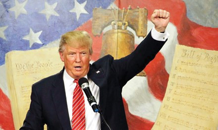 Tổng thống thứ 45 của Mỹ Donald Trump. (Ảnh: Getty Images).