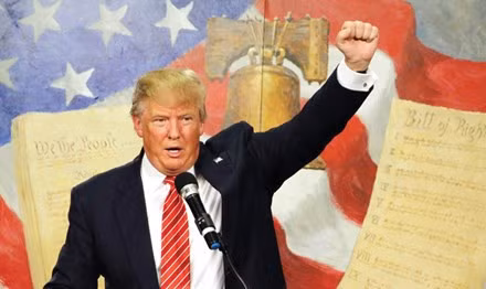 Tổng thống thứ 45 của Mỹ Donald Trump. (Ảnh: Getty Images).