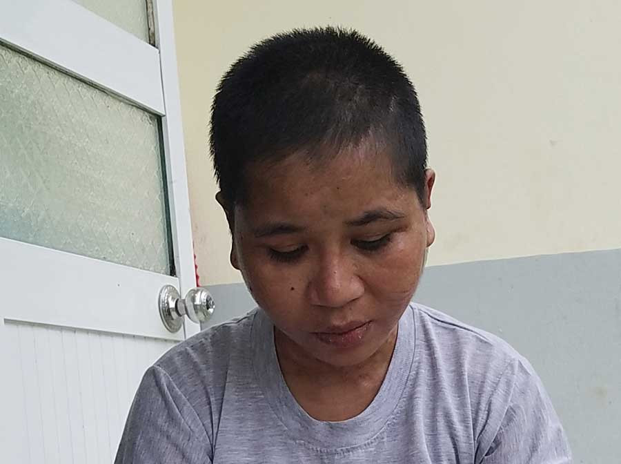  Tinh thần của chị Y Nhiêu đang dần hồi phục. Ảnh: Văn Ngọc