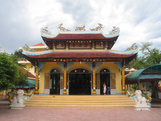 Chùa Thanh Sơn ẢNH: QUANG VIÊN