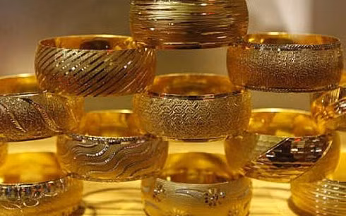 Giá vàng trong nước giảm nhẹ. (Ảnh minh họa: KT)