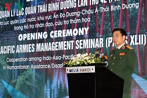 Thượng tướng Phan Văn Giang, Tổng Tham mưu trưởng Quân đội Nhân dân Việt Nam, Thứ trưởng Bộ Quốc phòng phát biểu khai mạc Hội thảo (Ảnh: Trung Hiếu) Thượng tướng Phan Văn Giang, Tổng Tham mưu trưởng Quân đội Nhân dân Việt Nam, Thứ trưởng Bộ Quốc phòng phát biểu khai mạc Hội thảo (Ảnh: Trung Hiếu)