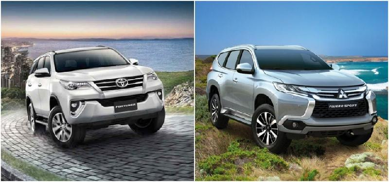 Toyota Fortuner và Mitsubishi Pajero Sport cùng bổ sung phiên bán máy dầu số tự động để tăng sự lựa chọn  Toyota Fortuner và Mitsubishi Pajero Sport cùng bổ sung phiên bán máy dầu số tự động để tăng sự lựa chọn