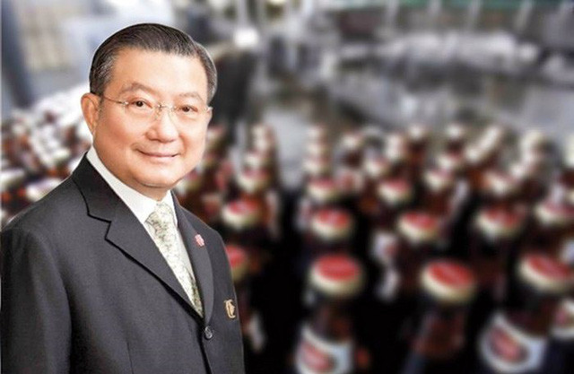 Cổ phiếu SAB giảm giá bất ngờ trong phiên sáng nay khiên tài sản chứng khoán của tỷ phú Thái tạm thời giảm hơn 1.300 tỷ đồng