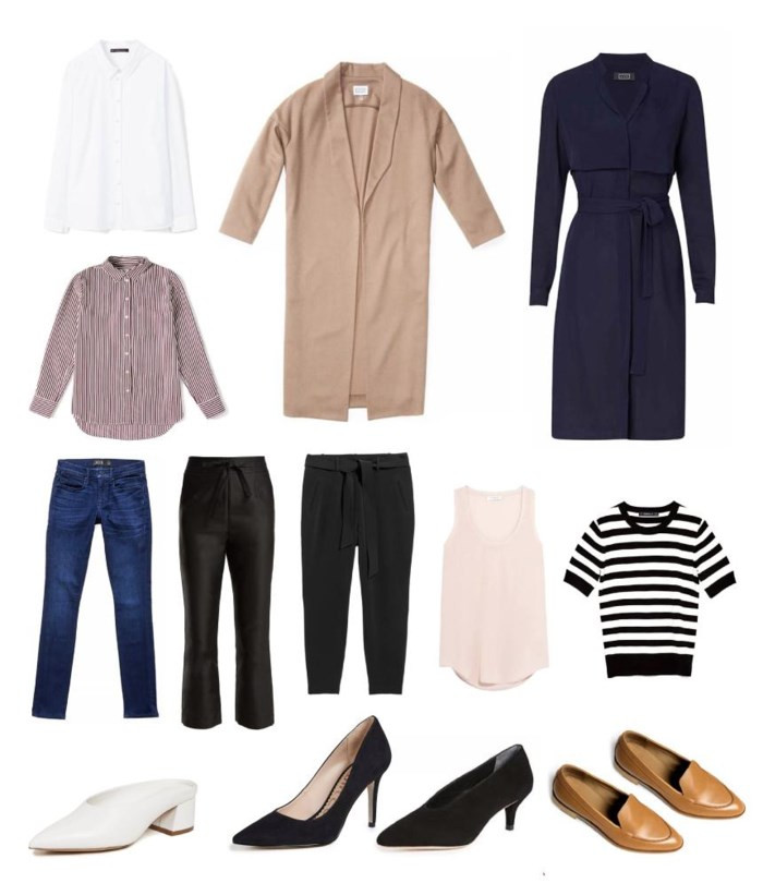  Những món đồ cần thiết. (Nguồn: Who What Wear)