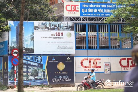 Dự án tổ hợp văn phòng thương mại dịch vụ nhà trẻ và căn hộ (The Sun) trên đường Mễ Trì, quận Nam Từ Liêm, Hà Nội Dự án tổ hợp văn phòng thương mại dịch vụ nhà trẻ và căn hộ (The Sun) trên đường Mễ Trì, quận Nam Từ Liêm, Hà Nội